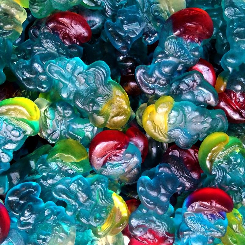 Schtroumpfs lisse Haribo