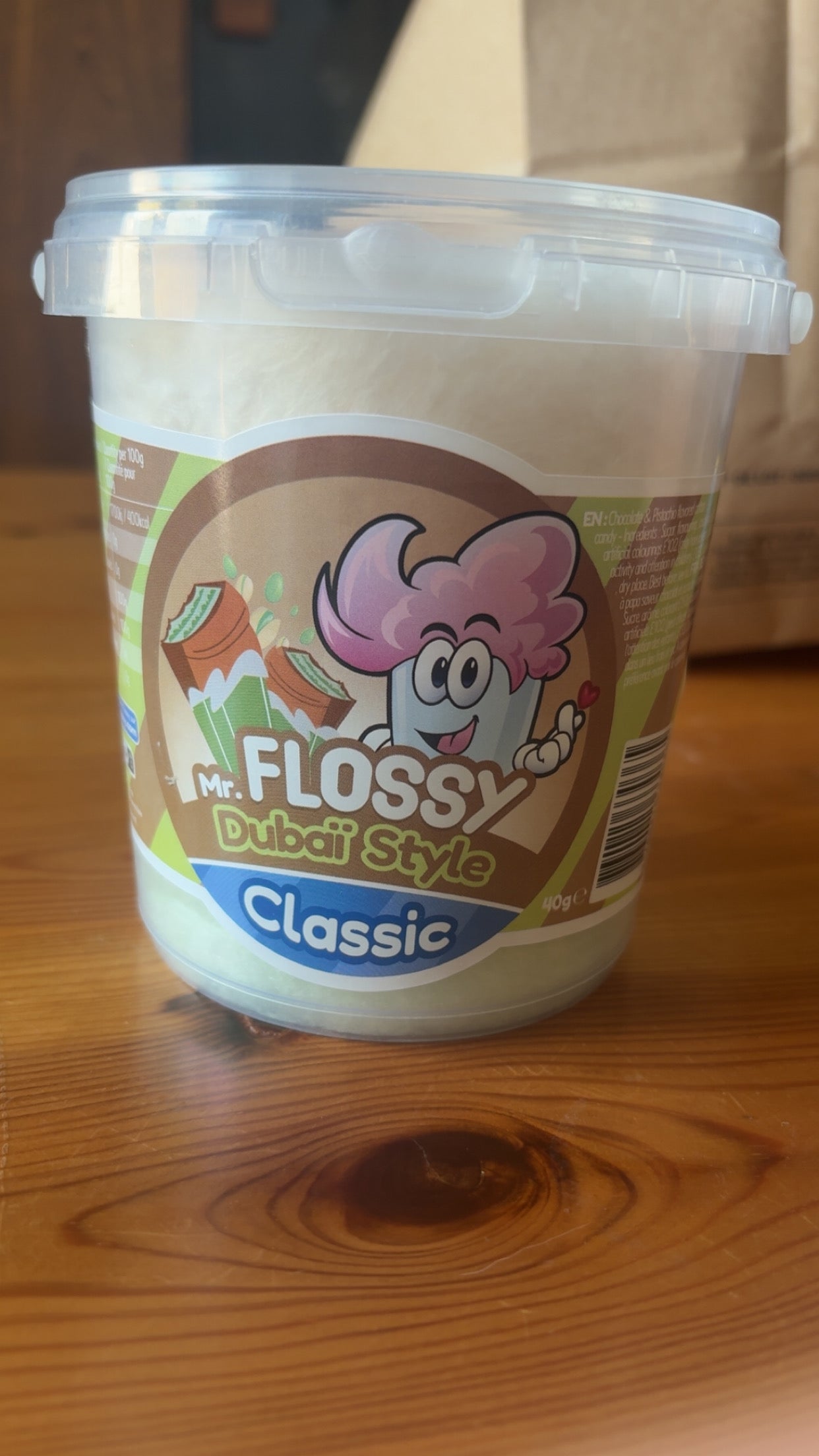 Barbe à papa Flossy Dubaï Style 40 g