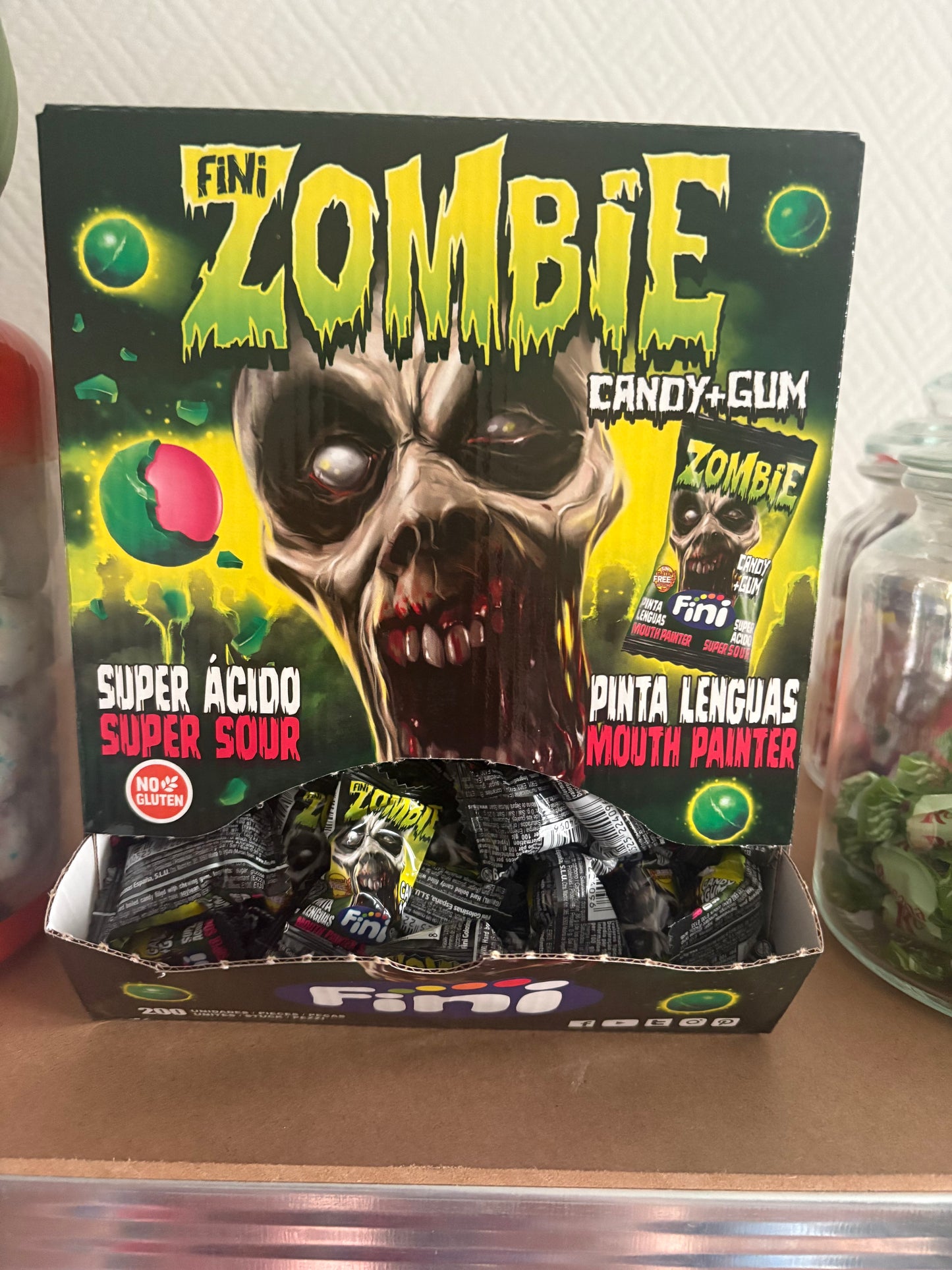Zombie Gum acidulé et fourré - Fini (Lot de 5)